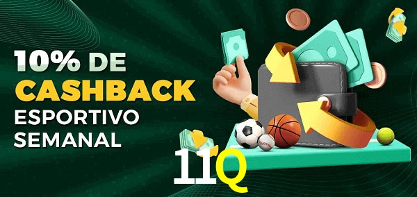 10% de bônus de cashback na 11Q